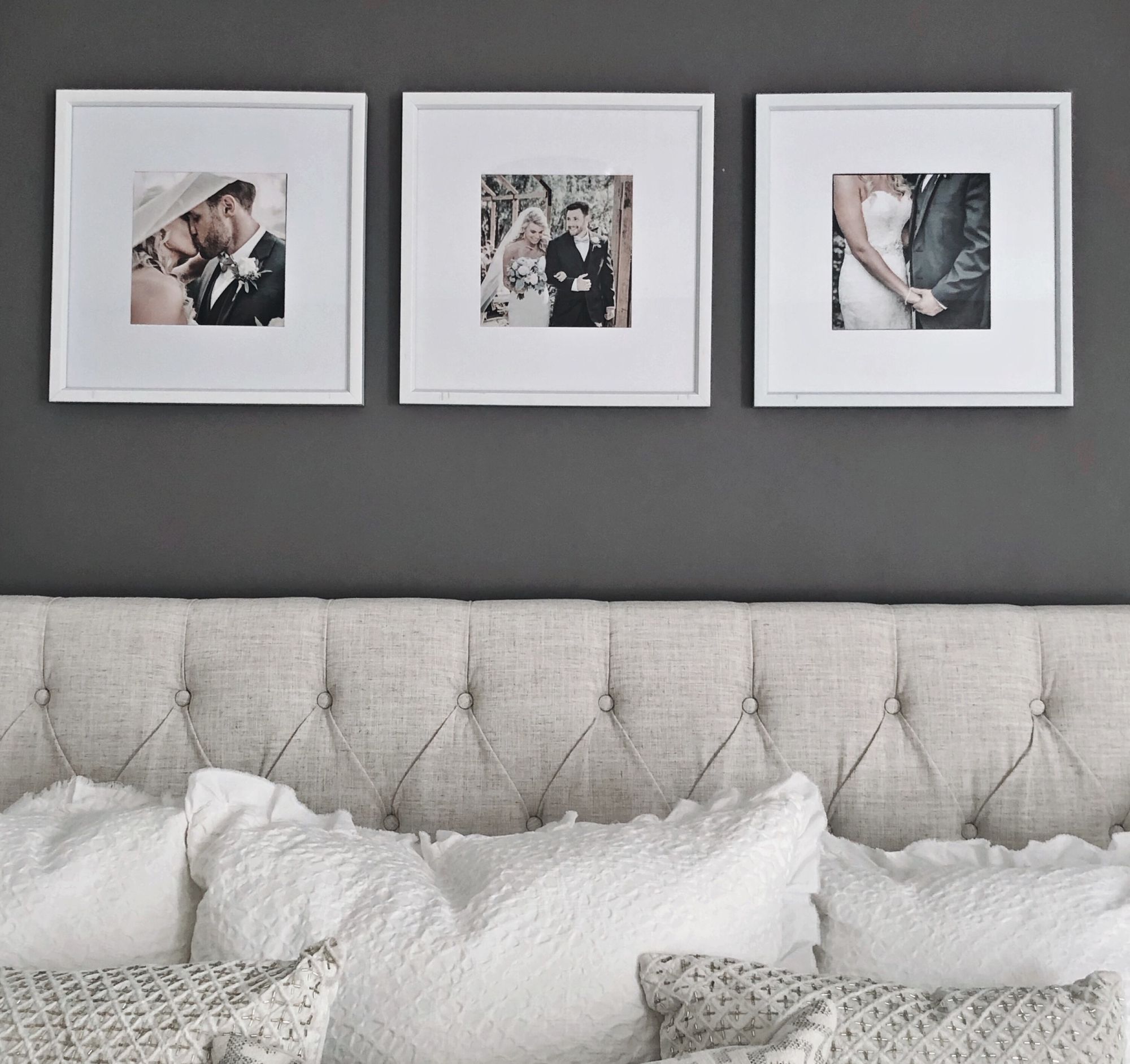 Gallery wall hack for when you have expensive taste, but an inexpensive budget